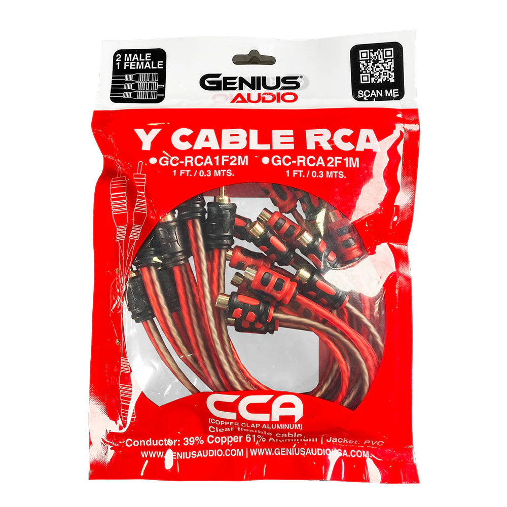 Genius Audio Car Audio Wiring GC-RCA2F1N