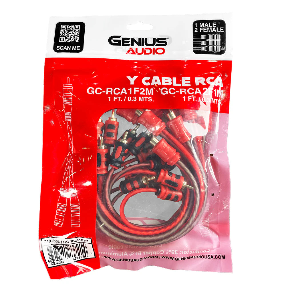 Genius Audio Car Audio Wiring GC-RCA2F1N