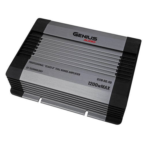 Genius Audio 4 Channel Amplifier GTM-80.4D